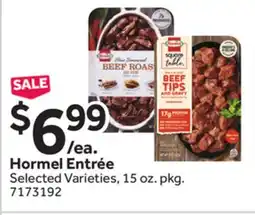 Stop&Shop Hormel Entrée offer