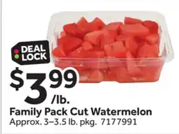 Stop&Shop Family Pack Cut Watermelon offer
