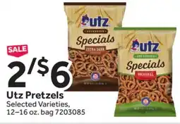 Stop&Shop Utz Pretzels offer