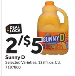 Stop&Shop Sunny D offer