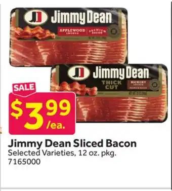 Stop&Shop Jimmy Dean Sliced Bacon offer