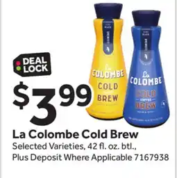 Stop&Shop La Colombe Cold Brew offer