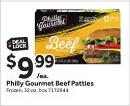 Stop&Shop Philly Gourmet Beef Patties offer