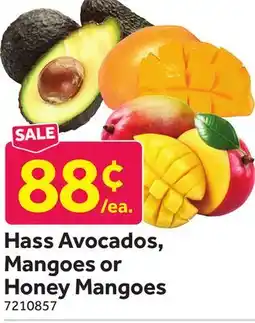 Stop&Shop Hass Avocados, Mangoes or Honey Mangoes offer