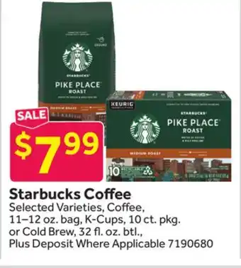 Stop&Shop Starbucks Coffee offer