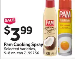 Stop&Shop Pam Cooking Spray offer