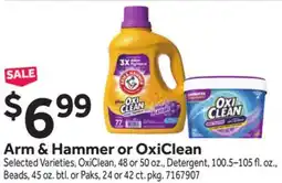 Stop&Shop Arm & Hammer or OxiClean offer