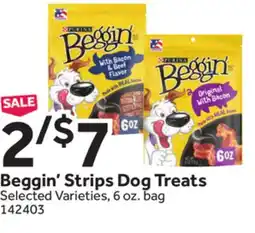 Stop&Shop Beggin' Strips Dog Treats offer