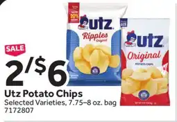 Stop&Shop Utz Potato Chips offer