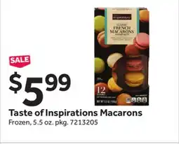 Stop&Shop Taste of Inspirations Macarons offer