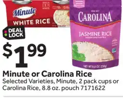 Stop&Shop Minute or Carolina Rice offer