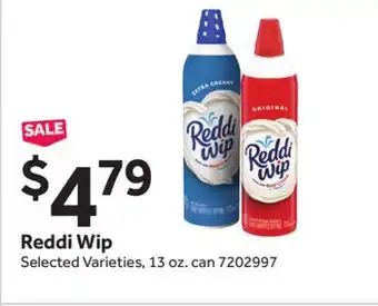 Stop&Shop Reddi Wip offer
