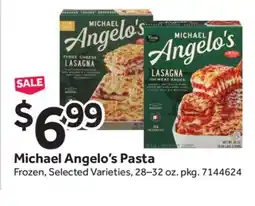 Stop&Shop Michael Angelo's Pasta offer