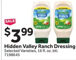 Stop&Shop Hidden Valley Ranch Dressing offer