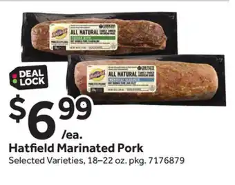 Stop&Shop Hatfield Marinated Pork offer