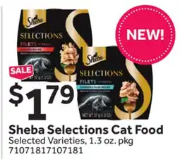 Stop&Shop Sheba Selections Cat Food offer