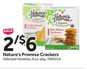 Stop&Shop Nature's Promise Crackers offer