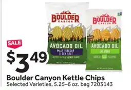 Stop&Shop Boulder Canyon Kettle Chips offer