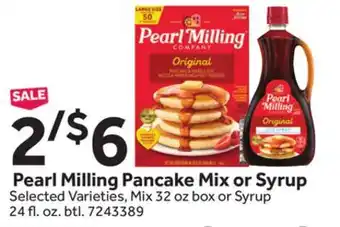 Stop&Shop Pearl Milling Pancake Mix or Syrup offer