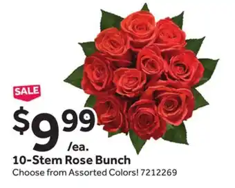 Stop&Shop 10-Stem Rose Bunch offer