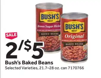 Stop&Shop Bush's Baked Beans offer