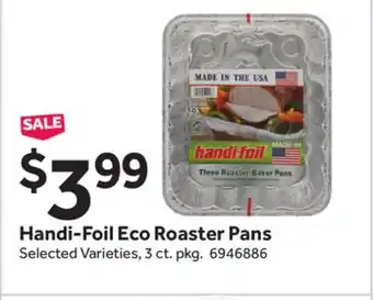 Stop&Shop Handi-Foil Eco Roaster Pans offer