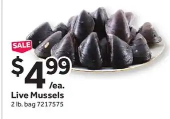 Stop&Shop Live Mussels offer