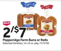 Stop&Shop Pepperidge Farm Buns or Rolls offer
