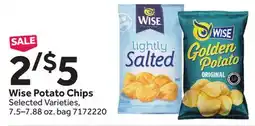 Stop&Shop Wise Potato Chips offer
