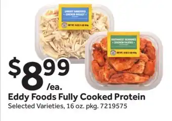 Stop&Shop Eddy Foods Fully Cooked Protein offer