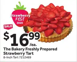 Stop&Shop The Bakery Freshly Prepared Strawberry Tart offer