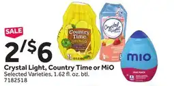 Stop&Shop Crystal Light, Country Time or MiO offer