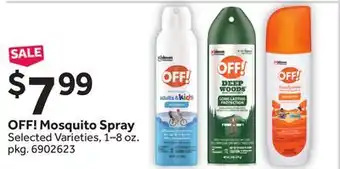 Stop&Shop OFF! Mosquito Spray offer