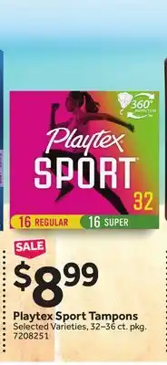 Stop&Shop Playtex Sport Tampons offer