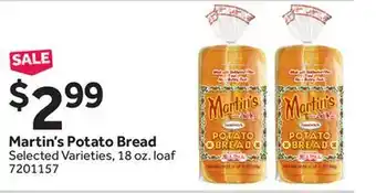 Stop&Shop Martin's Potato Bread offer