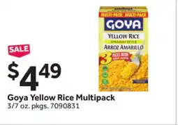 Stop&Shop Goya Yellow Rice Multipack offer