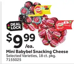 Stop&Shop Mini Babybel Snacking Cheese offer