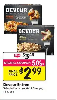 Stop&Shop Devour Entrée offer