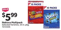 Stop&Shop Nabisco Multipack offer