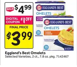 Stop&Shop Eggland's Best Omelets offer