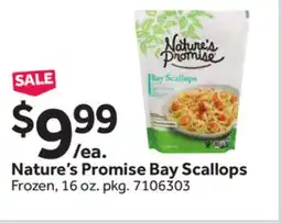 Stop&Shop Nature's Promise Bay Scallops offer