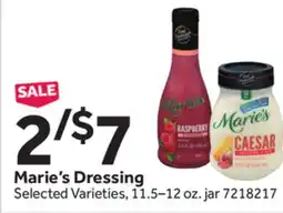 Stop&Shop Marie's Dressing offer