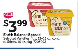 Stop&Shop Earth Balance Spread offer