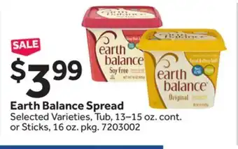 Stop&Shop Earth Balance Spread offer