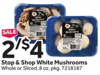 Stop&Shop Stop & Shop White Mushrooms offer
