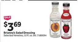 Stop&Shop Brianna's Salad Dressing offer