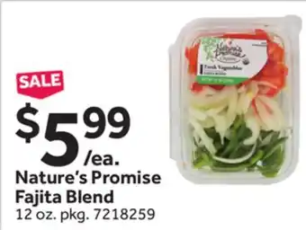 Stop&Shop Nature's Promise Fajita Blend offer
