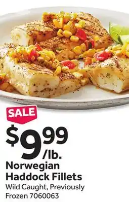 Stop&Shop Norwegian Haddock Fillets offer