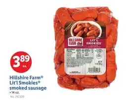 Lidl Hillshire Farm Lit'l Smokies smoked sausage offer