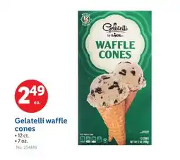 Lidl Gelatelli waffle cones offer